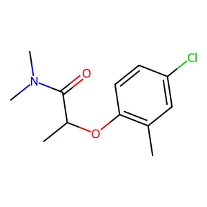Propionamide, 2-(4-chloro-2-methylphenoxy)-N,N-dimethyl- structure