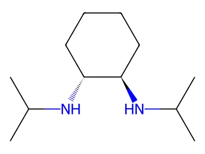 N,N'-二异丙基环己烷-1,2-二胺 structure
