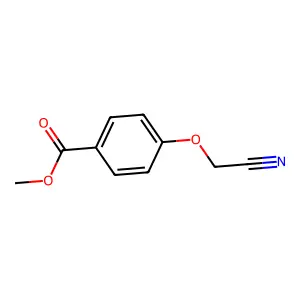 Methyl 4-(cyanomethoxy)benzoate structure