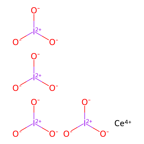 Ceric iodate structure
