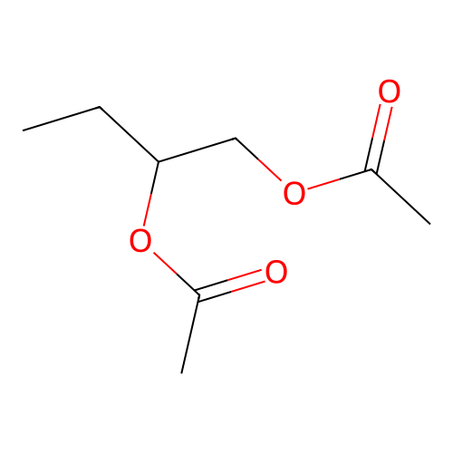1,2-Butanediol diacetate structure