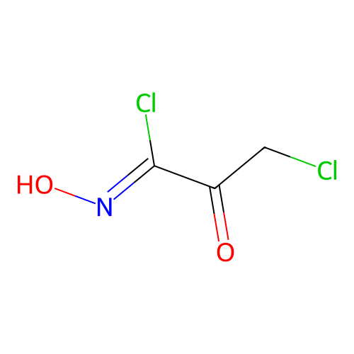 (1Z)-3-Chloro-N-hydroxy-2-oxopropanimidoyl chloride structure