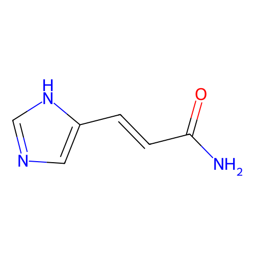 3-(1H-咪唑-5-基)丙烯酰胺 structure
