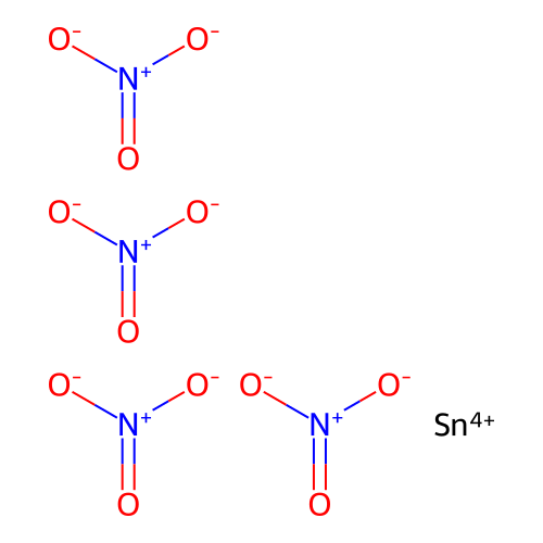 硝酸锡 structure