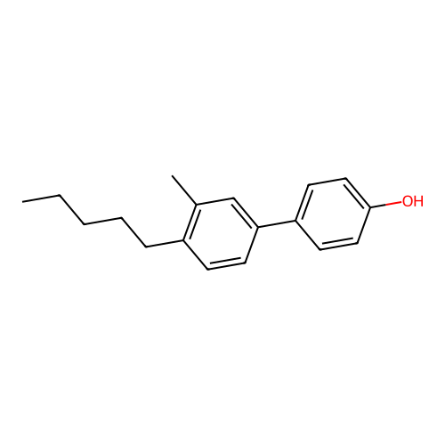 3'-Methyl-4'-pentyl[1,1'-biphenyl]-4-ol structure
