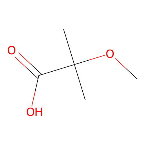 2-Methoxy-2-methylpropanoic acid structure