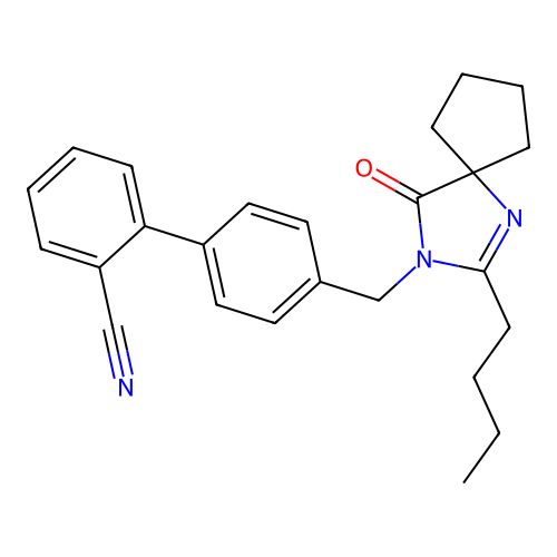 CyanoIrbesartan structure