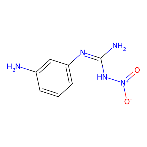 2-(3-Aminophenyl)-1-nitroguanidine structure