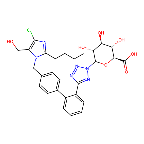 Losartan N2-Glucuronide (90%) structure
