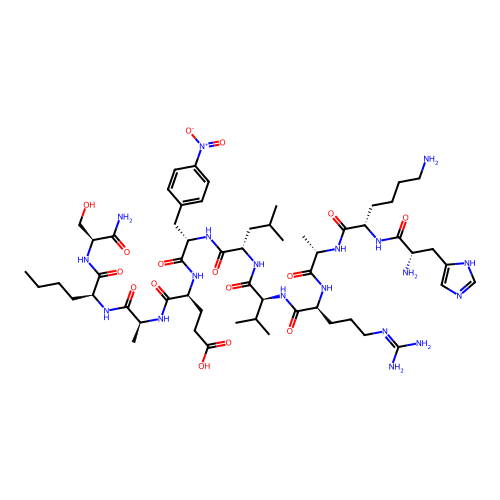 Hiv protease substrate III structure