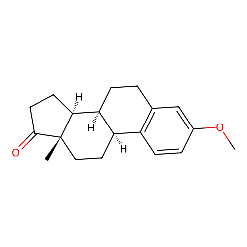 (+-)-8alpha-Estrone methyl ether structure