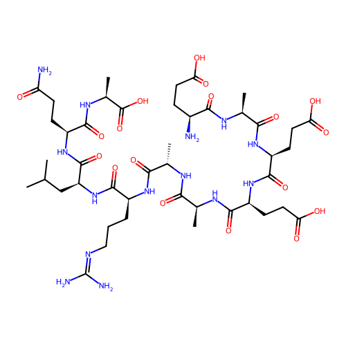 Leishmania peptide 183 structure