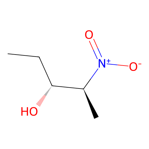 3-Pentanol, 2-nitro-, (R*,S*)- structure