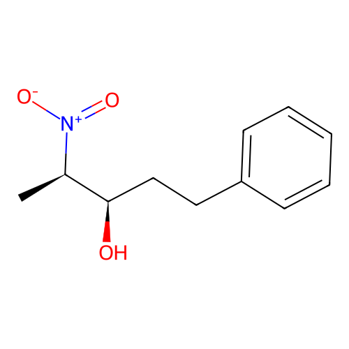 Benzenepropanol, alpha-((1R)-1-nitroethyl)-, (alphaR)-rel- structure
