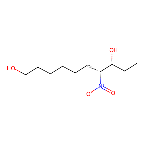 1,8-Decanediol, 7-nitro-, (R*,R*)- structure