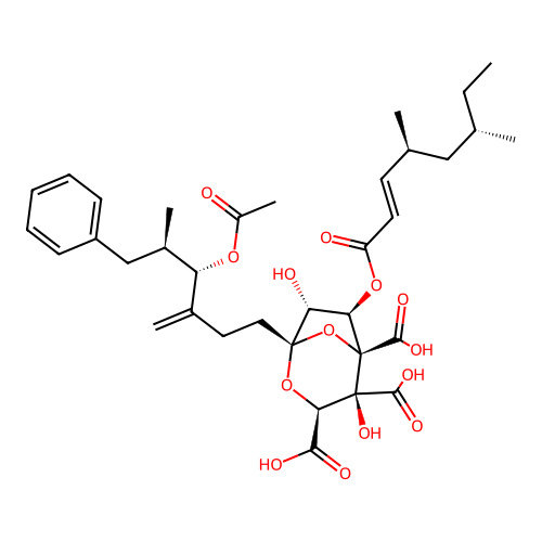 Zaragozic Acid A structure