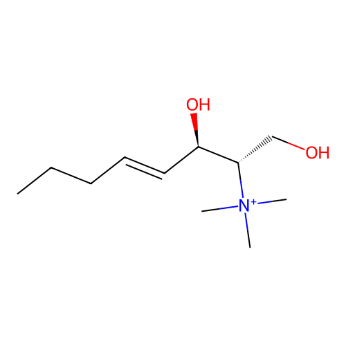 N,N,N-Trimethylsphingosine structure