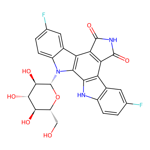 Fluoroindolocarbazole C structure