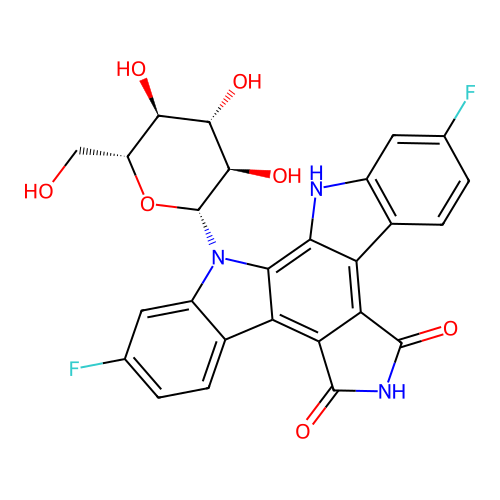 Fluoroindolocarbazole B structure