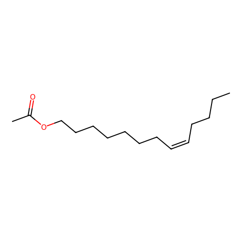 8Z-Tridecenyl acetate structure