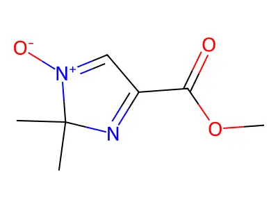 Methyl 2,2-dimethyl-1-oxo-2H-1lambda~5~-imidazole-4-carboxylate structure
