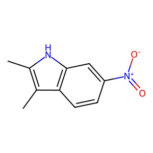 2,3-Dimethyl-6-nitro-1H-indole structure