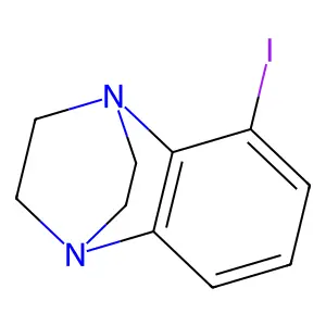 1,4-Ethanoquinoxaline, 2,3-dihydro-5-iodo- structure