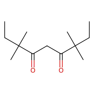 3,3,7,7-Tetramethylnonane-4,6-dione structure