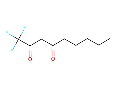 1,1,1-Trifluorononane-2,4-dione structure