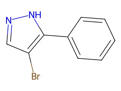 4-Bromo-3-phenyl-1H-pyrazole structure