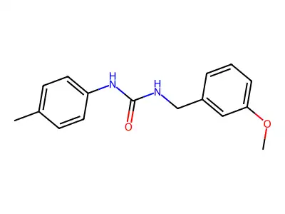 1-(3-Methoxybenzyl)-3-(4-methylphenyl)urea structure