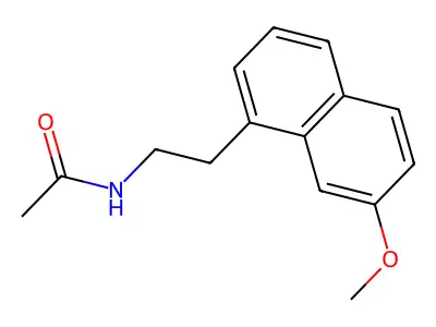 阿戈美拉汀 structure