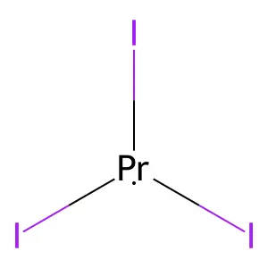 碘化镨 structure