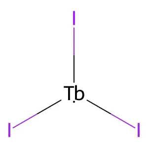 碘化铽 structure