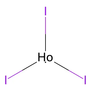 碘化钬 structure