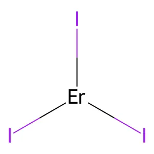 碘化铒 structure