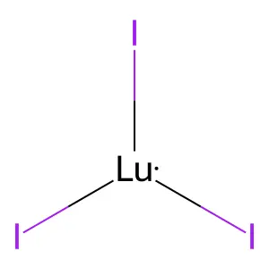 碘化镥 structure