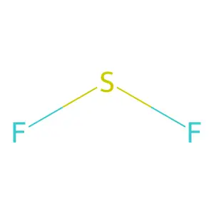 二氟化硫 structure