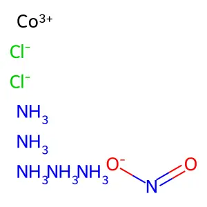 Azanide;cobalt;nitrous acid structure