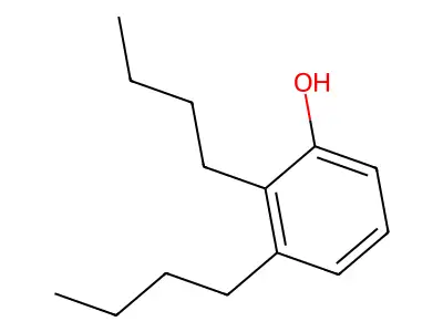 Dibutylphenol structure