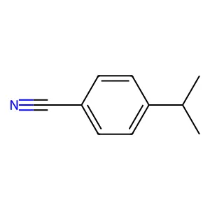 4-异丙基苯甲腈 structure