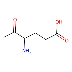 4-Amino-5-oxohexanoic acid structure