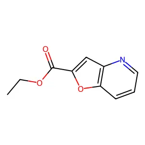 Ethyl furo[3,2-b]pyridine-2-carboxylate structure