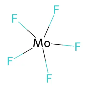 五氟化钼 structure