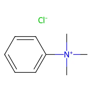 三甲基苯基氯化铵 structure