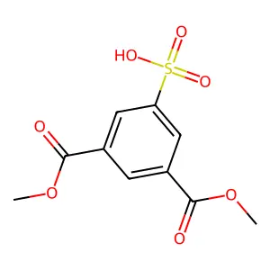 1,3-Dimethyl 5-sulfoisophthalate structure
