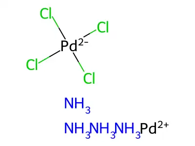 Palladium(II), tetrachloropalladate(II) structure