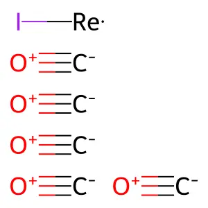 Rhenium, pentacarbonyliodo- structure