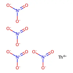 硝酸钍 structure