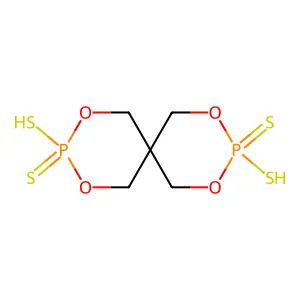 3,9-bis(sulfanyl)-3,9-bis(sulfanylidene)-2,4,8,10-tetraoxa-3 structure